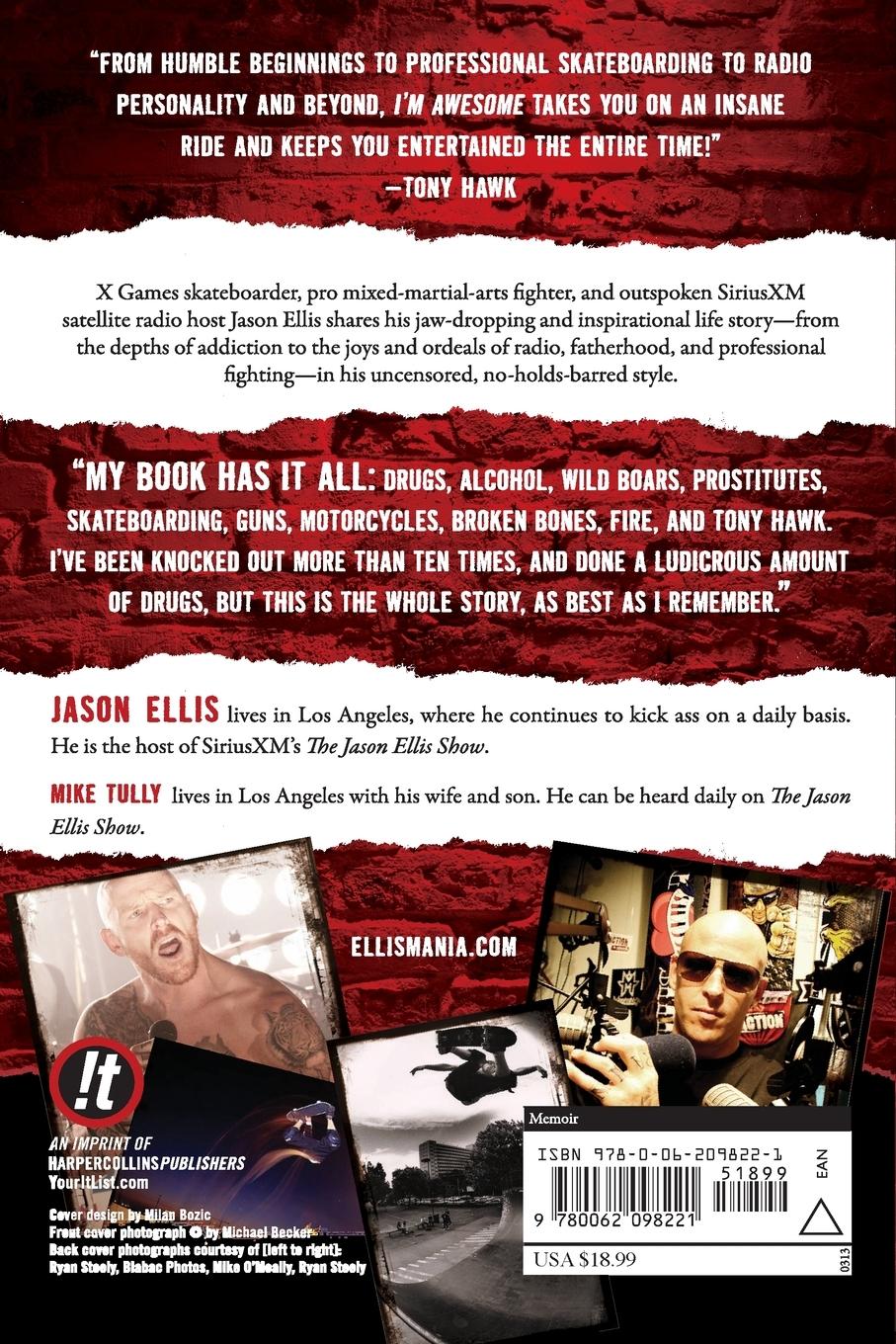 Rückseitencover I'm Awesome