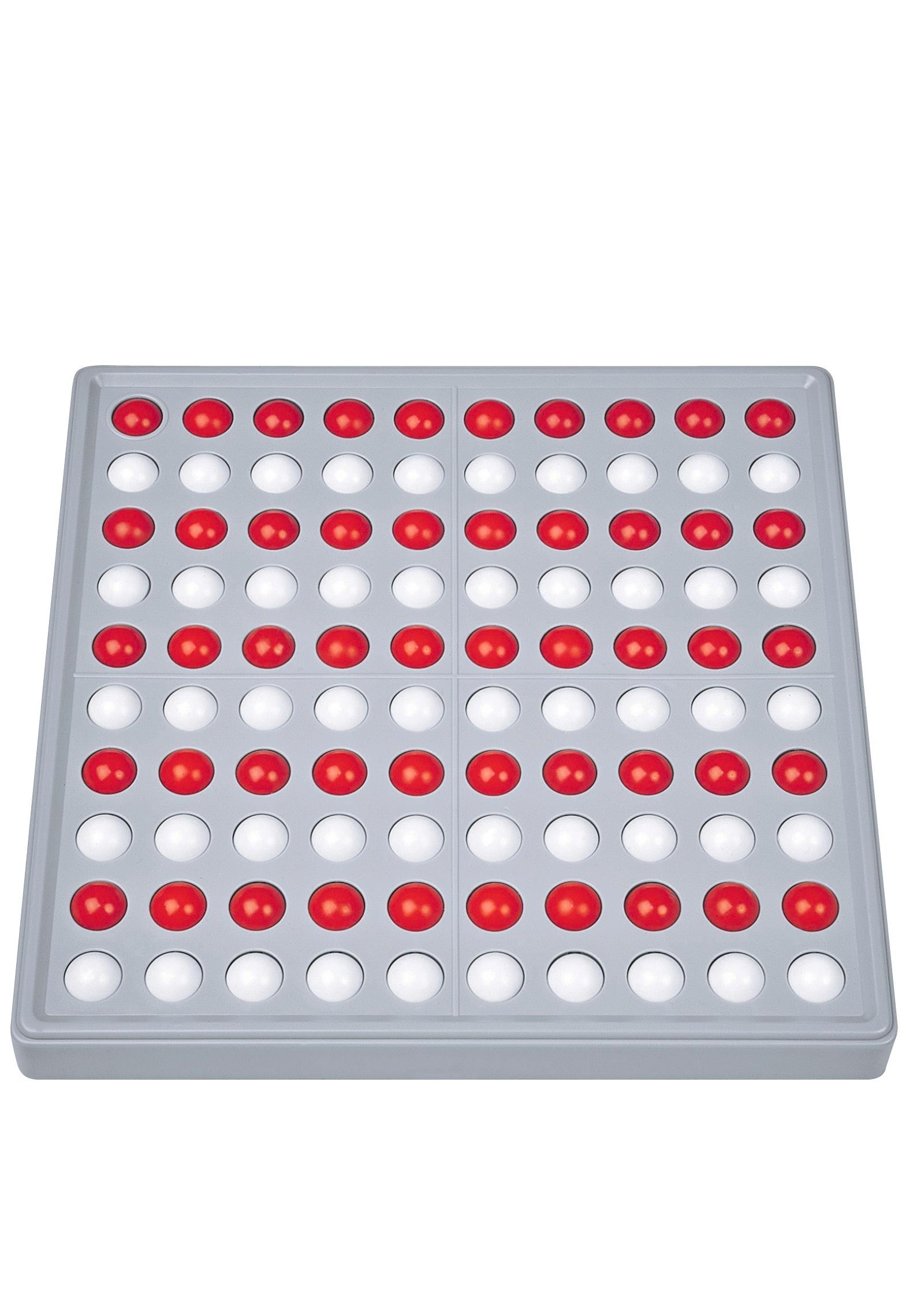 Vorderes Coverbild SCHUBI Abaco 100. Modell A 10/10 Kugeln (rot/weiß)