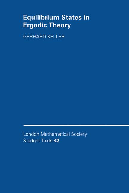 Vorderes Coverbild Equilibrium States in Ergodic Theory