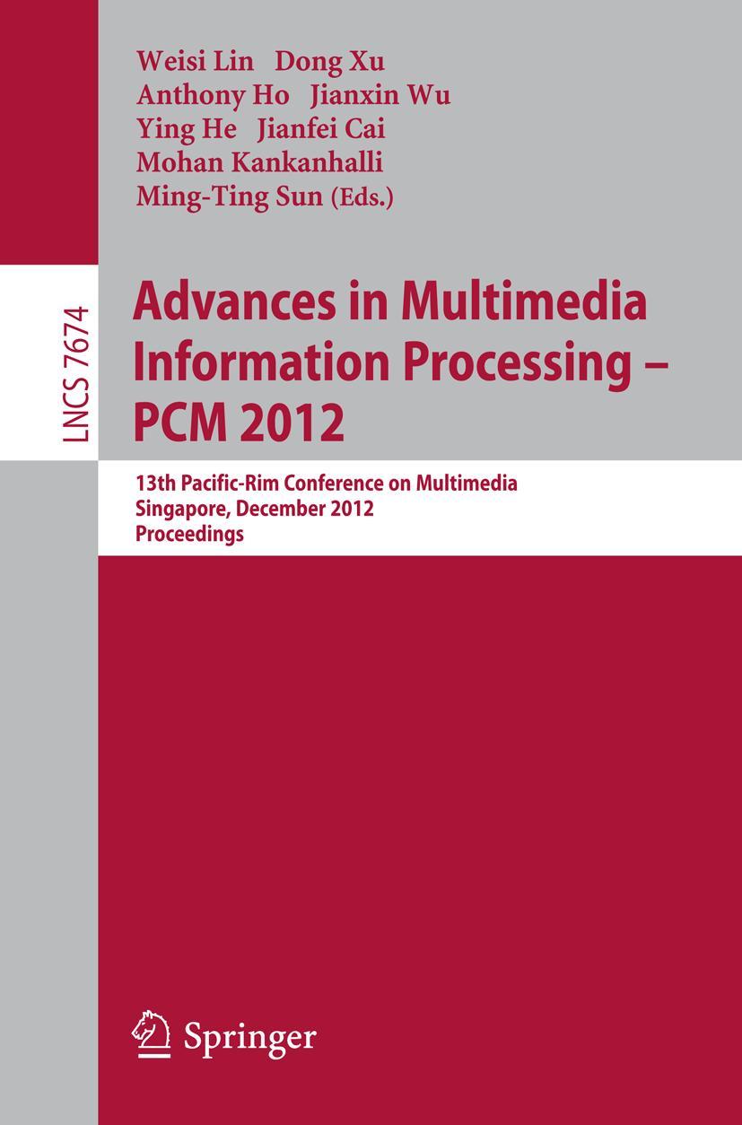 Vorderes Coverbild Advances in Multimedia Information Processing, PCM  2012