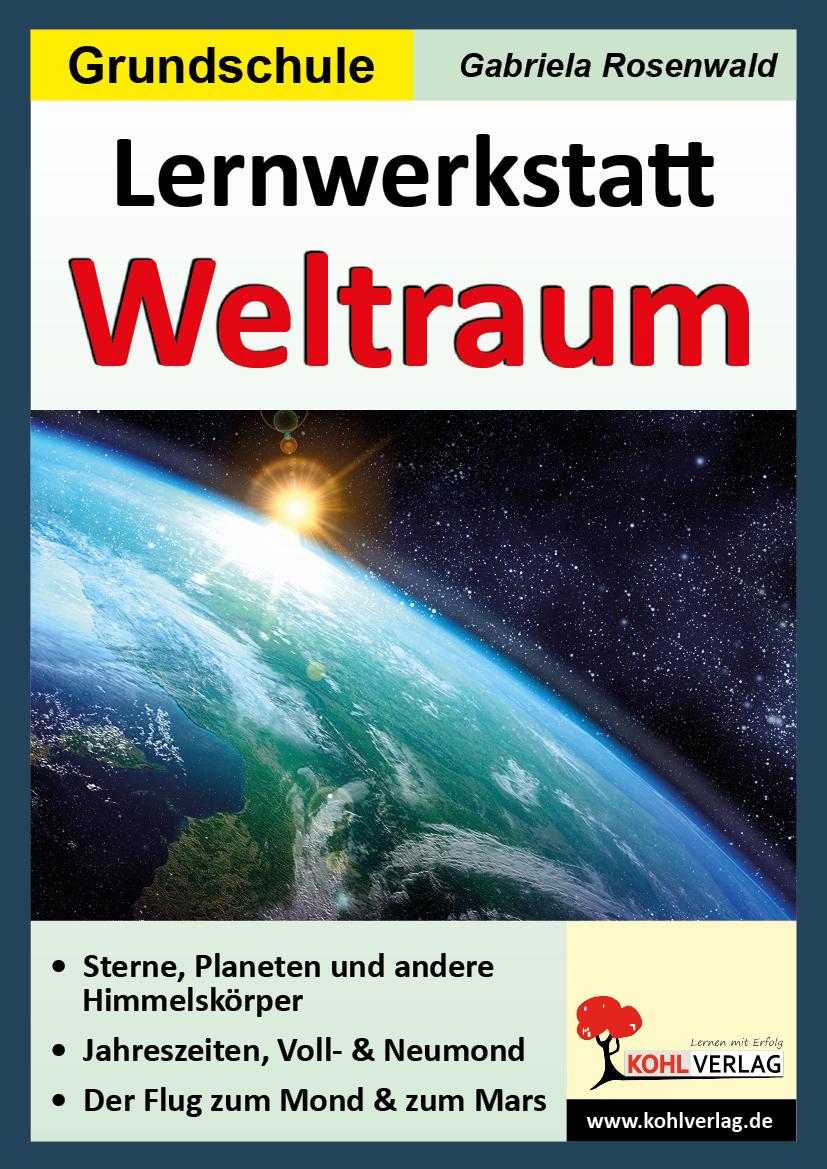 Vorderes Coverbild Lernwerkstatt Der Weltraum