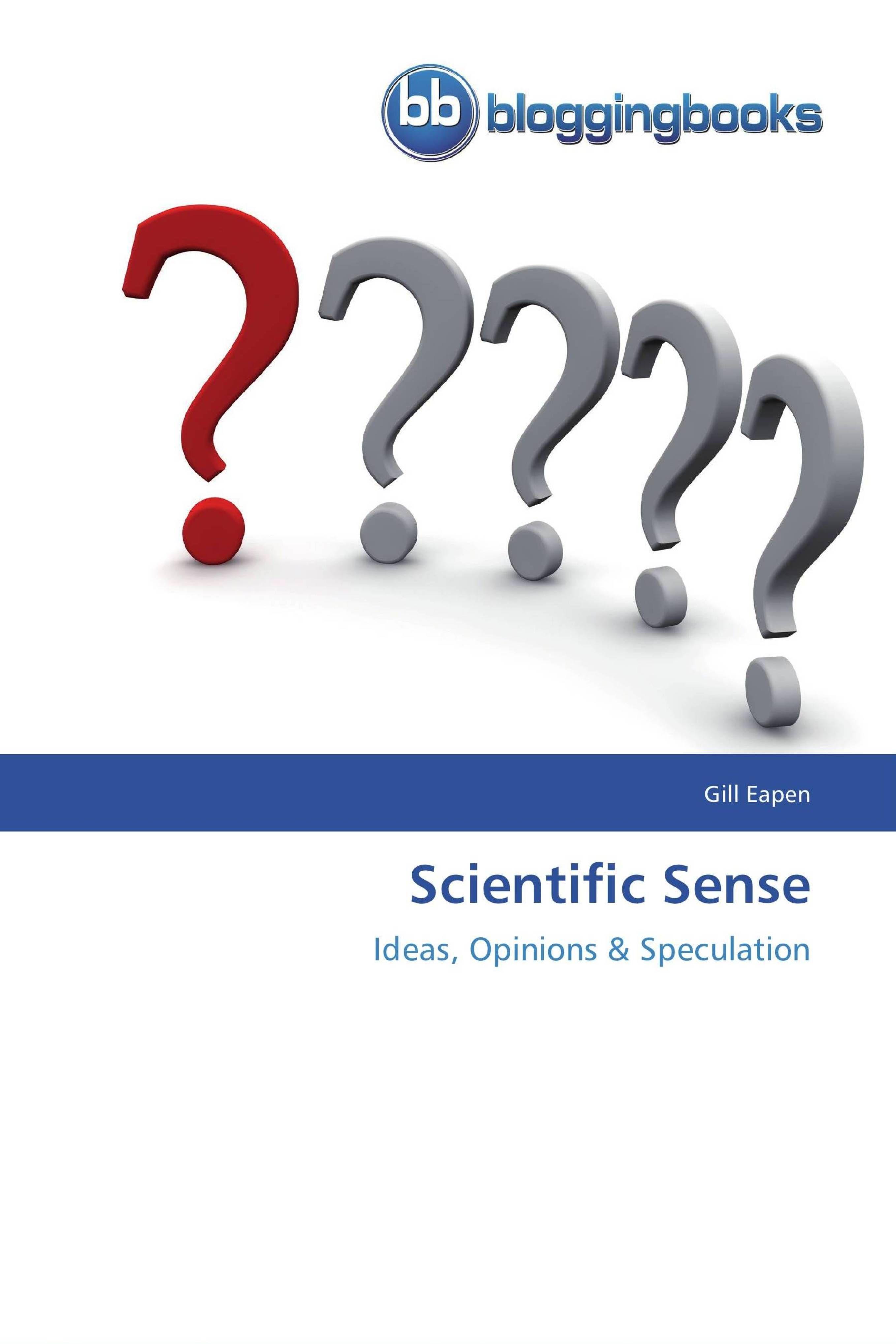 Vorderes Coverbild Scientific Sense