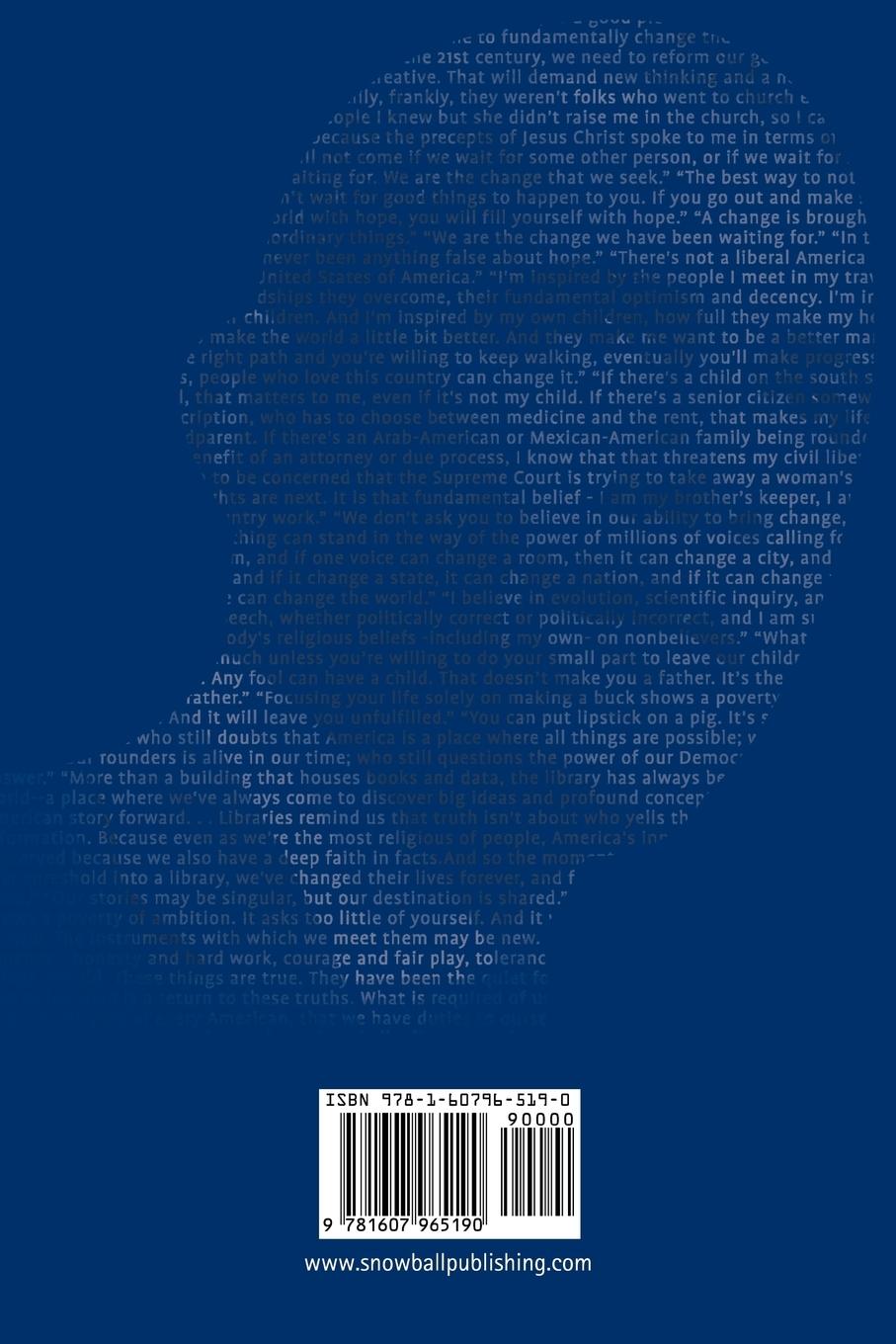 Rückseitencover The Wit and Wisdom of Barack Obama