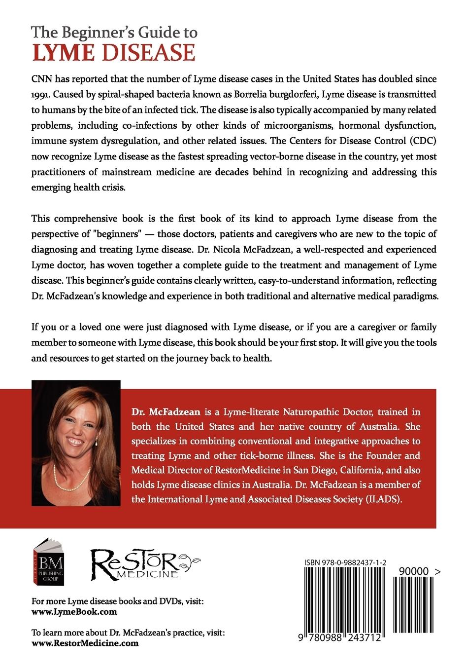 Rückseitencover The Beginner's Guide to Lyme Disease