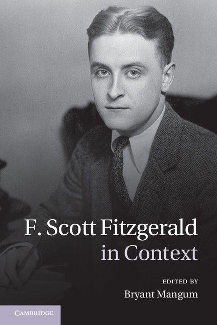 Vorderes Coverbild F. Scott Fitzgerald in Context