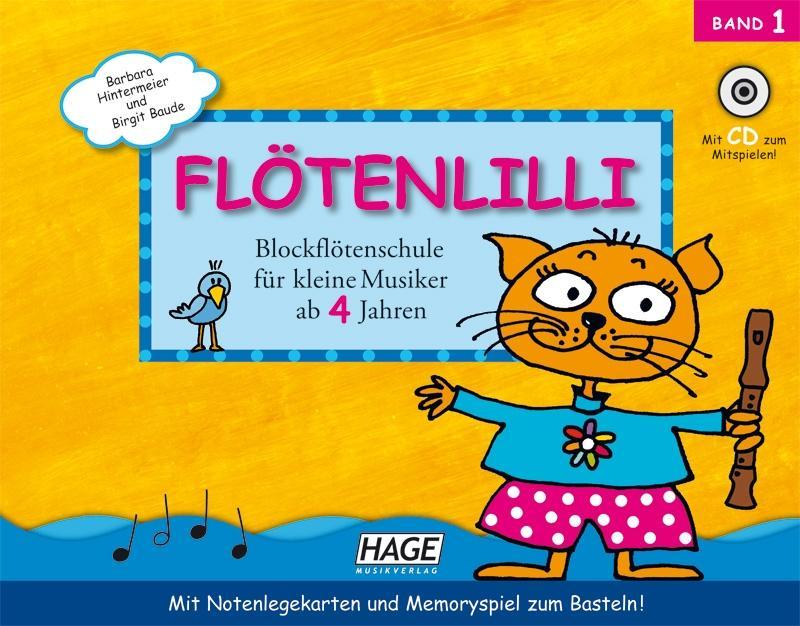Beispielinhalt (Bild) Lillis Blockflöten-Set - Deutsche Griffweise