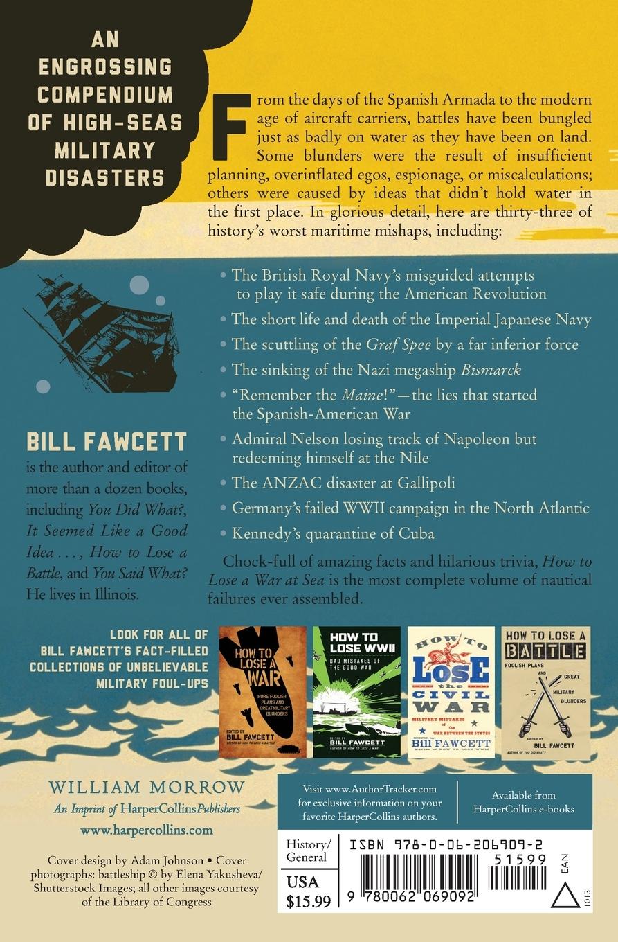 Rückseitencover How to Lose a War at Sea