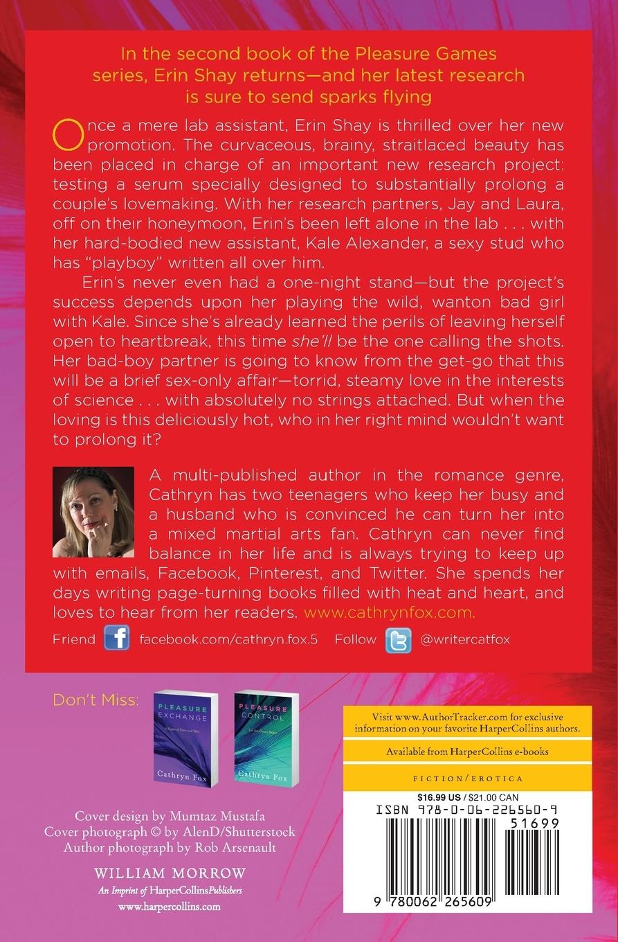 Rückseitencover PLEASURE PROLONGED          PB