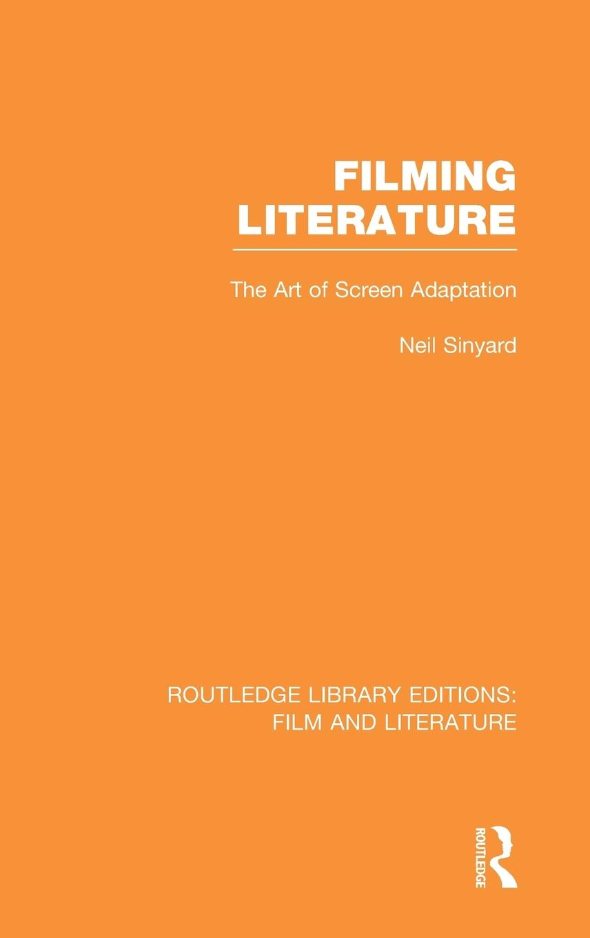 Vorderes Coverbild Filming Literature