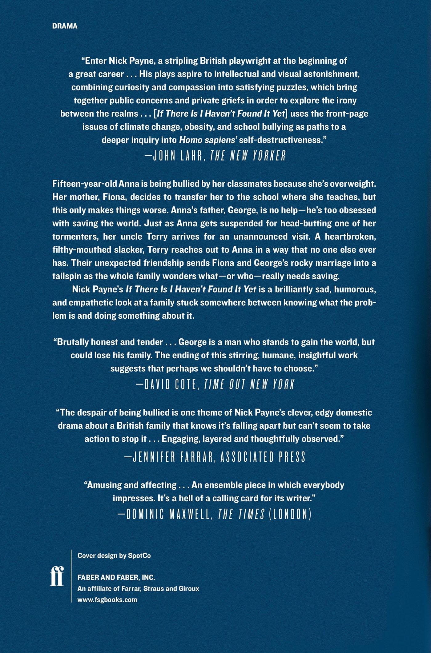 Rückseitencover If There Is I Haven't Found It Yet