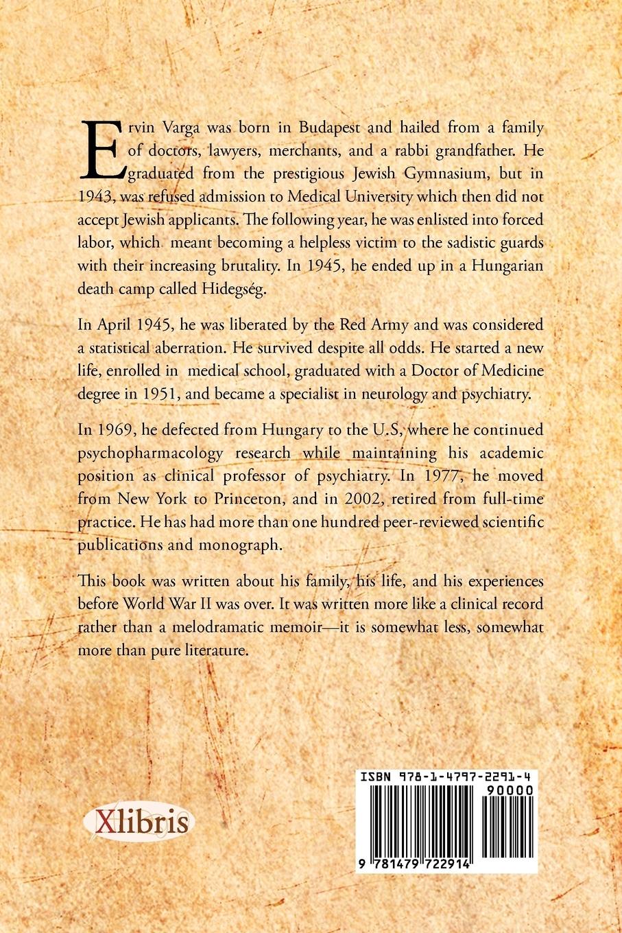 Rückseitencover Living and Dying in Hungary