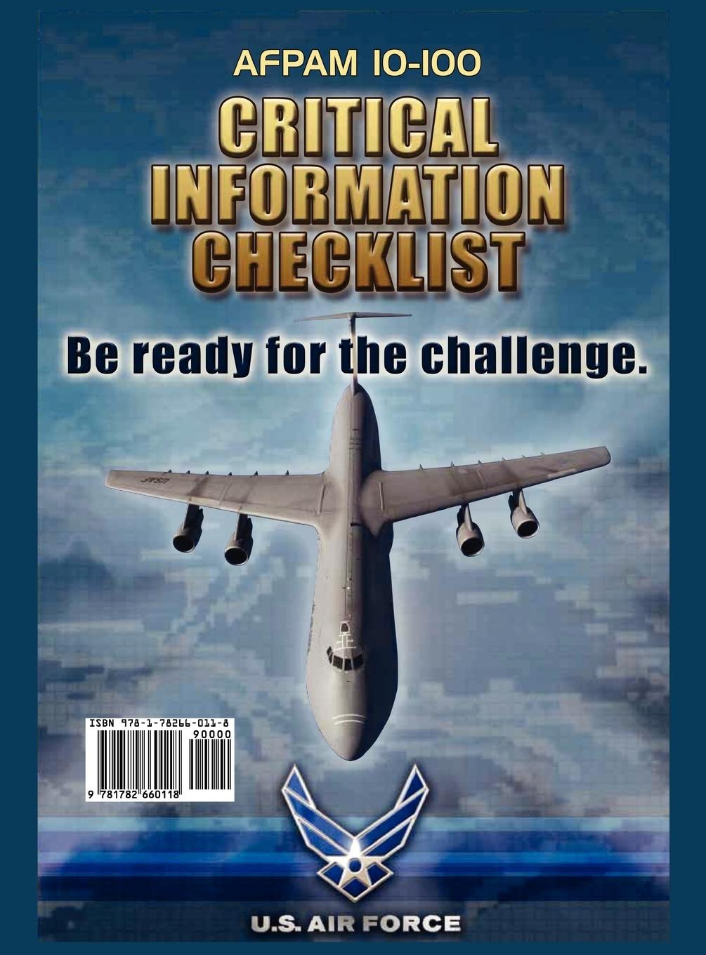 Rückseitencover Airman's Manual Afpam 10-100. 01 March 2009, Incorporating Change 1, 24 June 2011