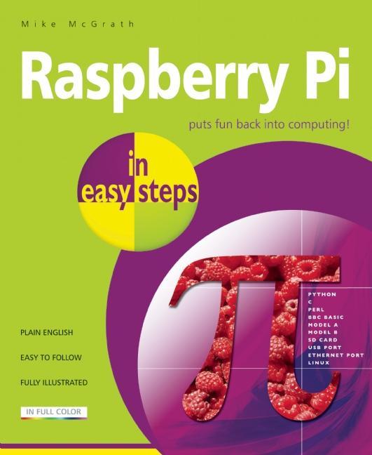 Vorderes Coverbild Raspberry Pi in Easy Steps