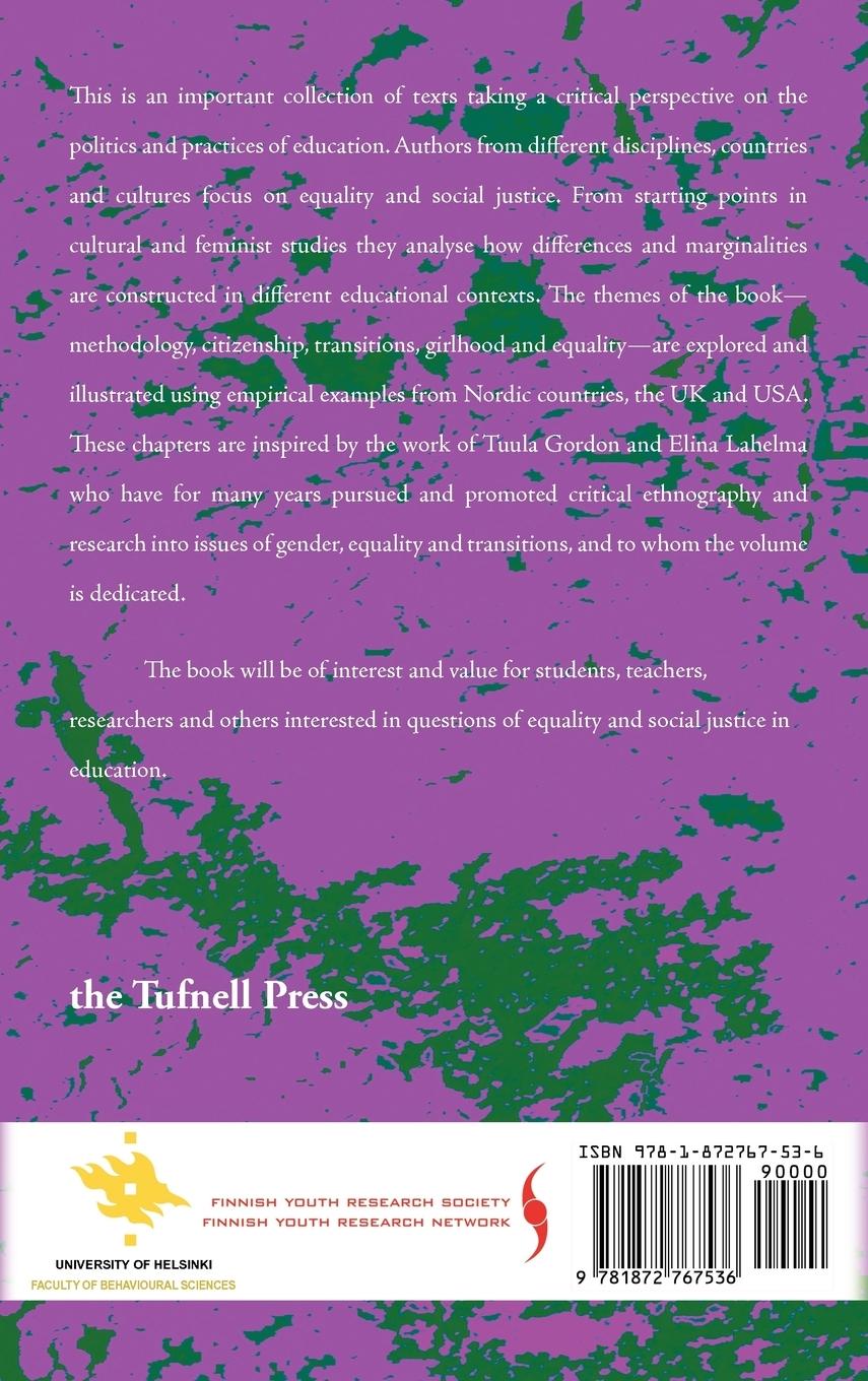 Rückseitencover Cultural Practices and Transitions in Education