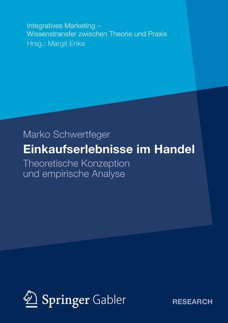 Vorderes Coverbild Einkaufserlebnisse im Handel