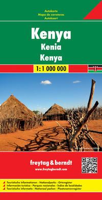 Vorderes Coverbild FuB Kenya 1 : 1 000 000