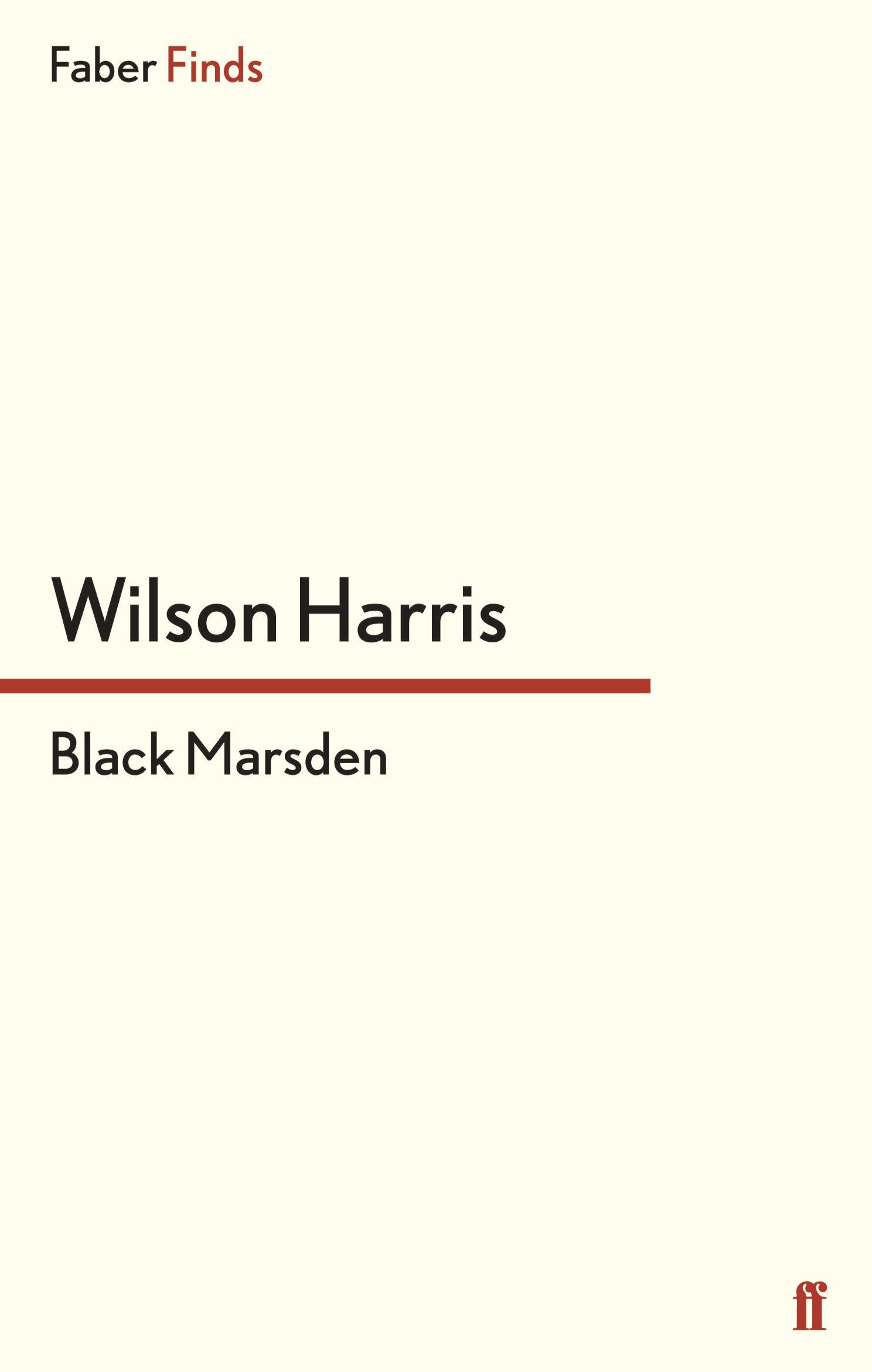 Vorderes Coverbild Black Marsden