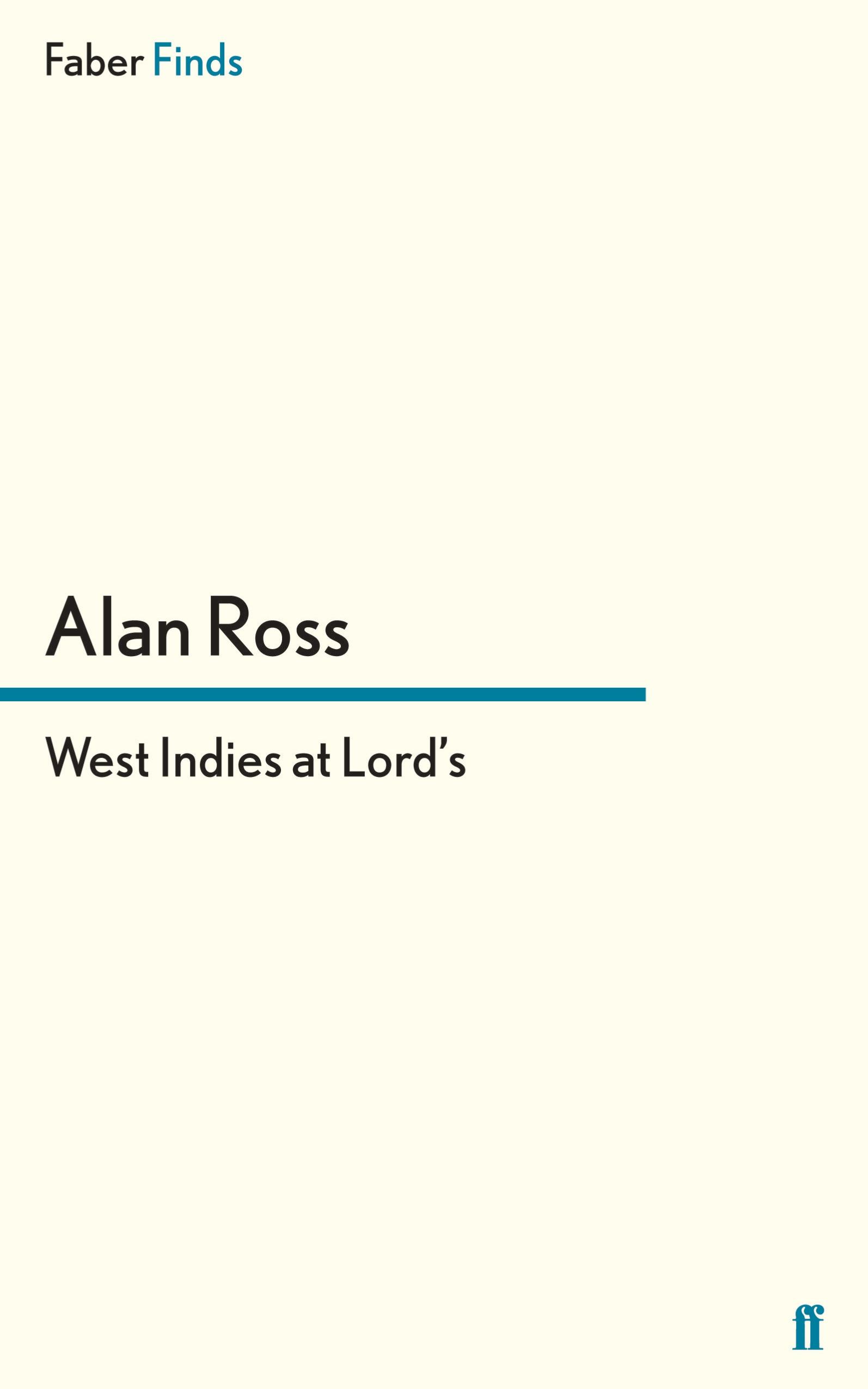Vorderes Coverbild West Indies at Lords