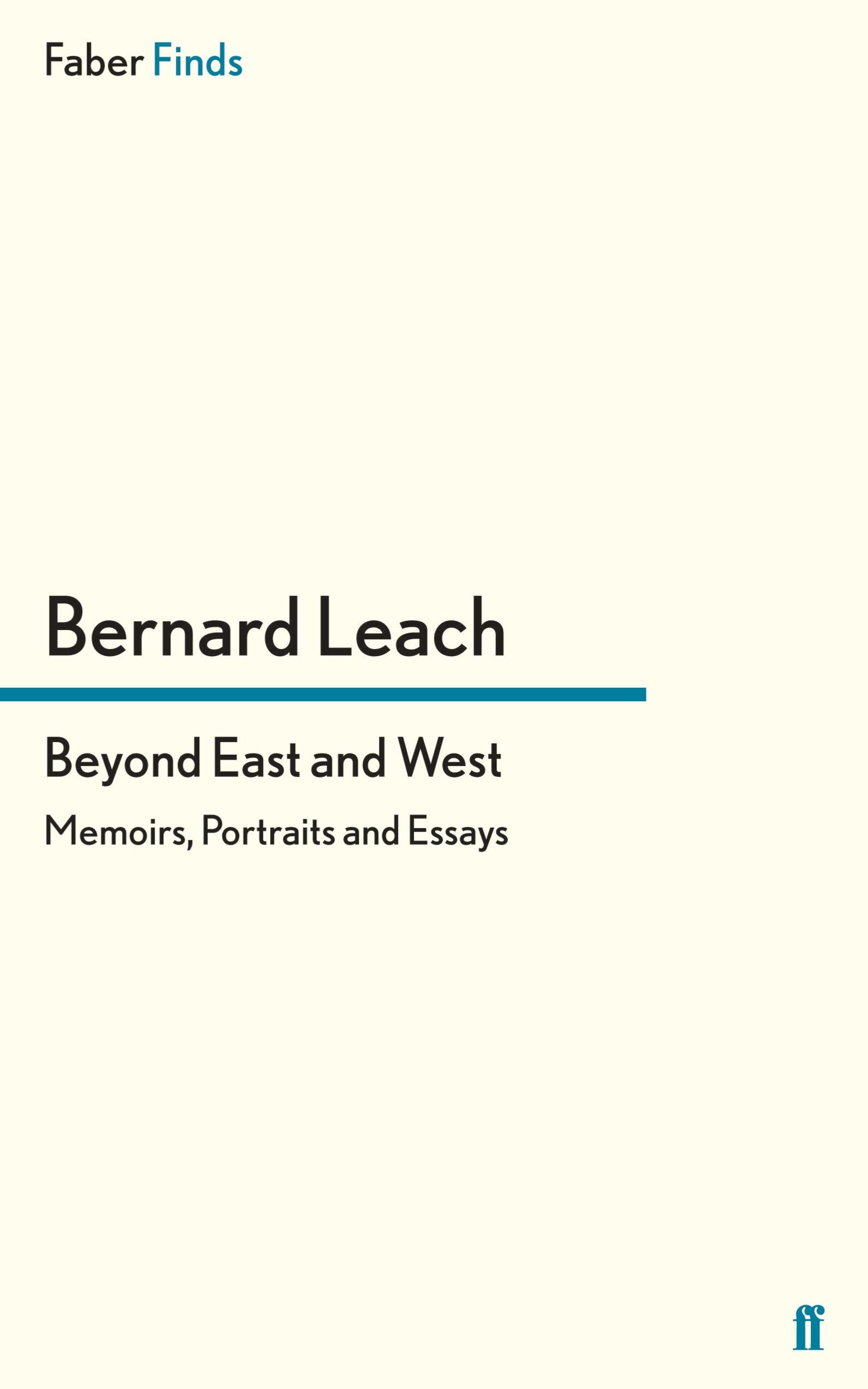 Vorderes Coverbild Beyond East and West