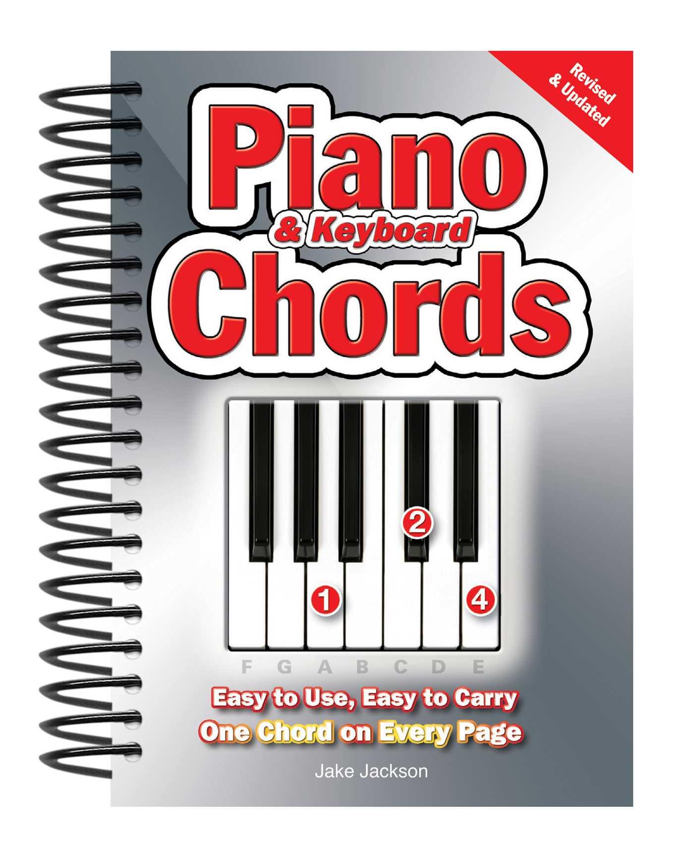 Vorderes Coverbild Piano & Keyboard Chords: Easy-To-Use, Easy-To-Carry, One Chord on Every Page
