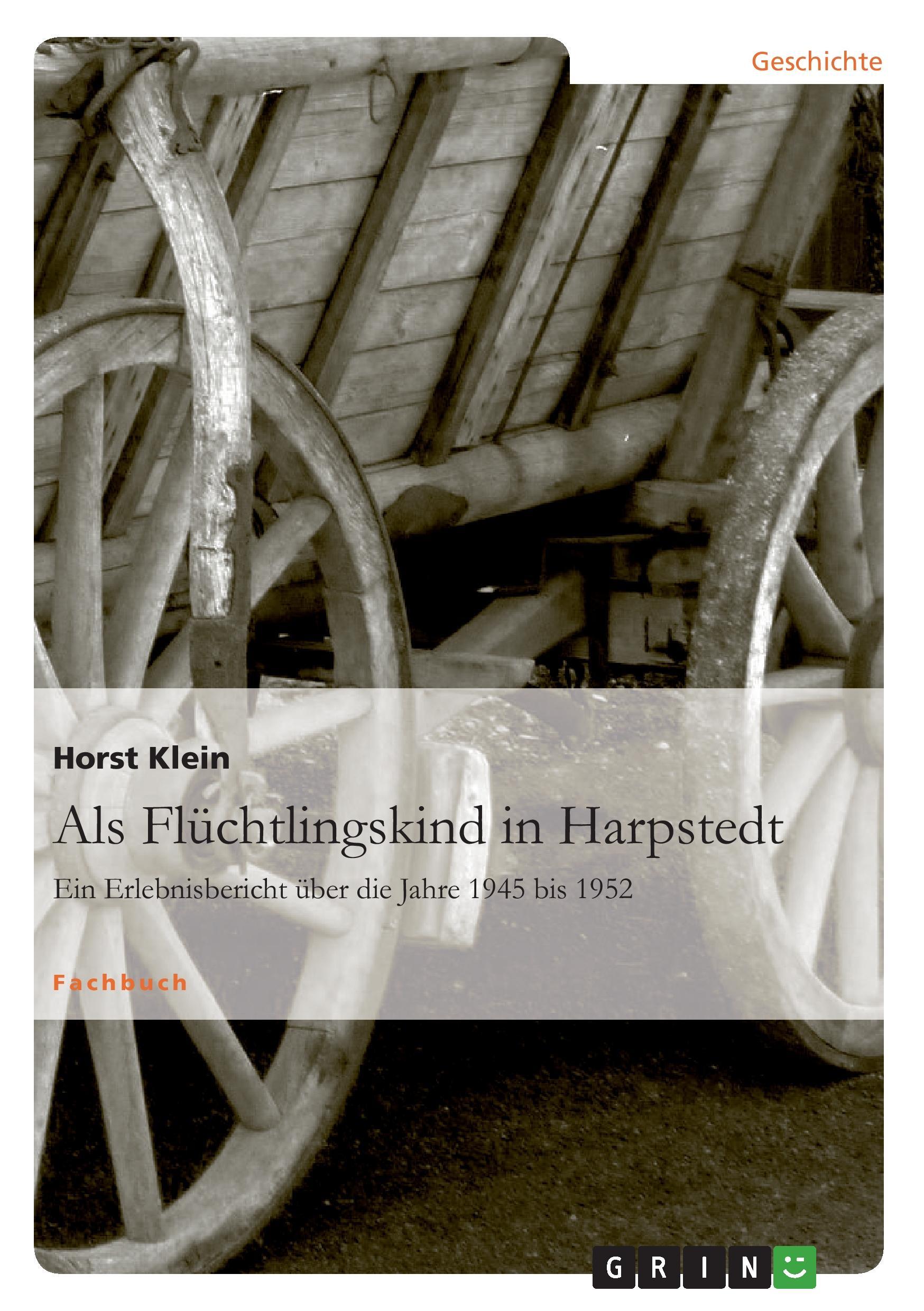 Vorderes Coverbild Als Flüchtlingskind in Harpstedt