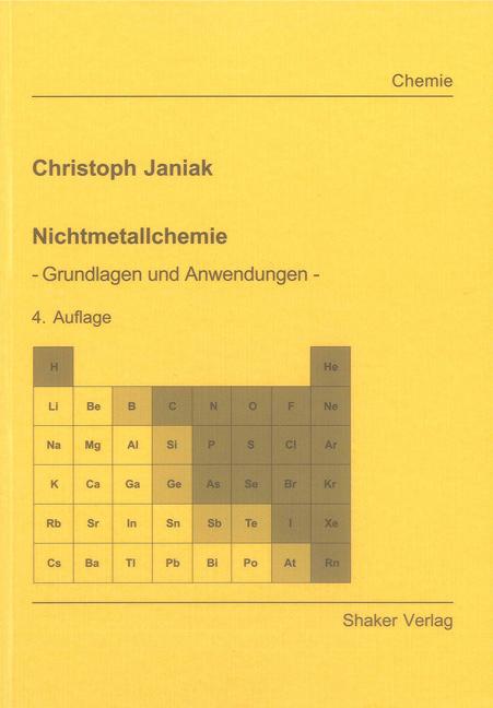 Vorderes Coverbild Nichtmetallchemie