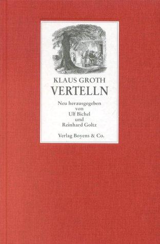 Vorderes Coverbild Vertelln