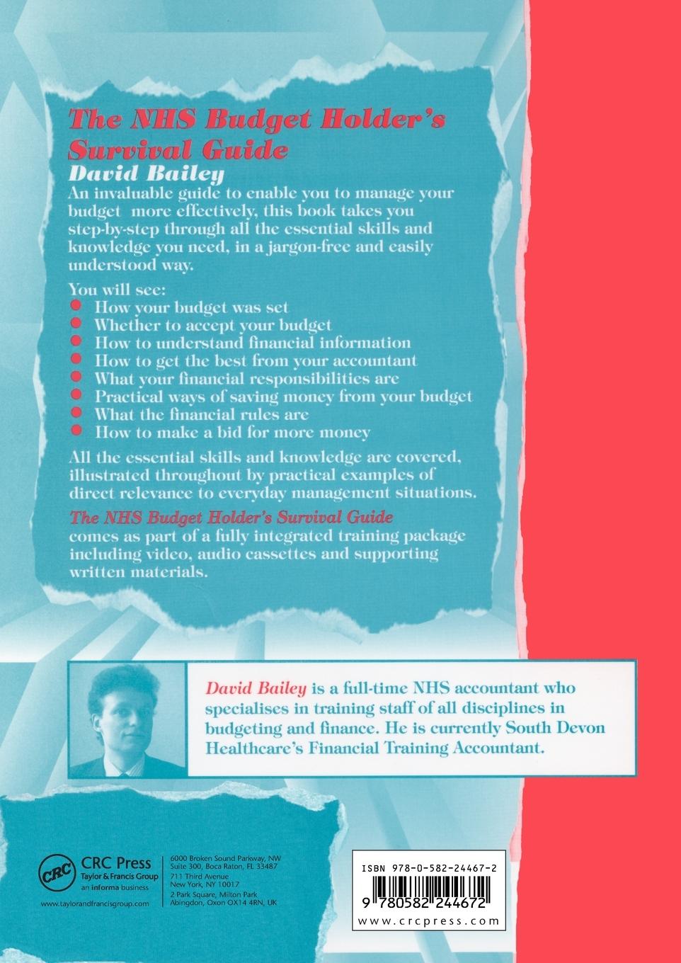 Rückseitencover The NHS Budget Holder's Survival Guide