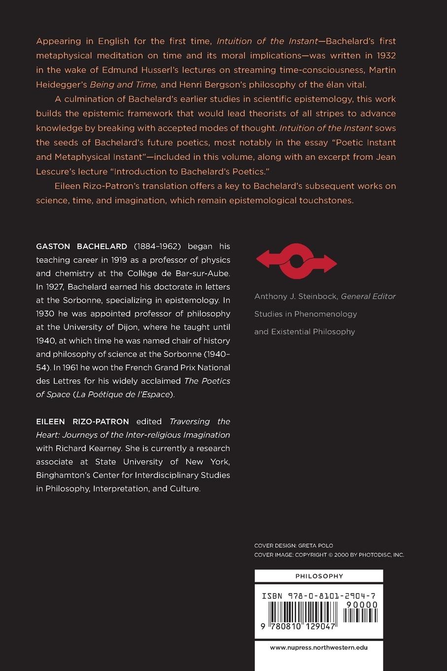 Rückseitencover Intuition of the Instant