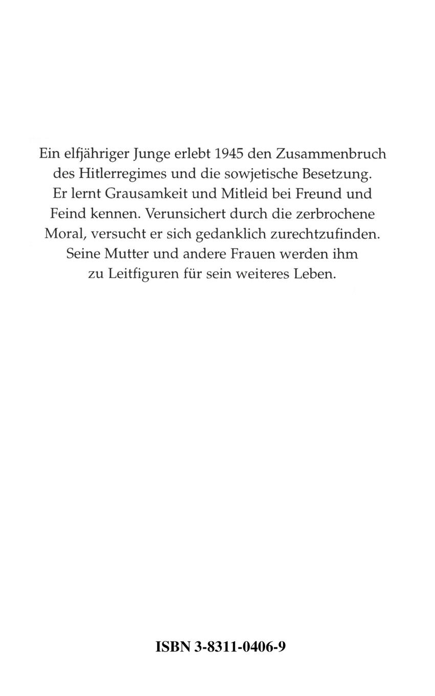 Rückseitencover Braune Ebbe rote Flut