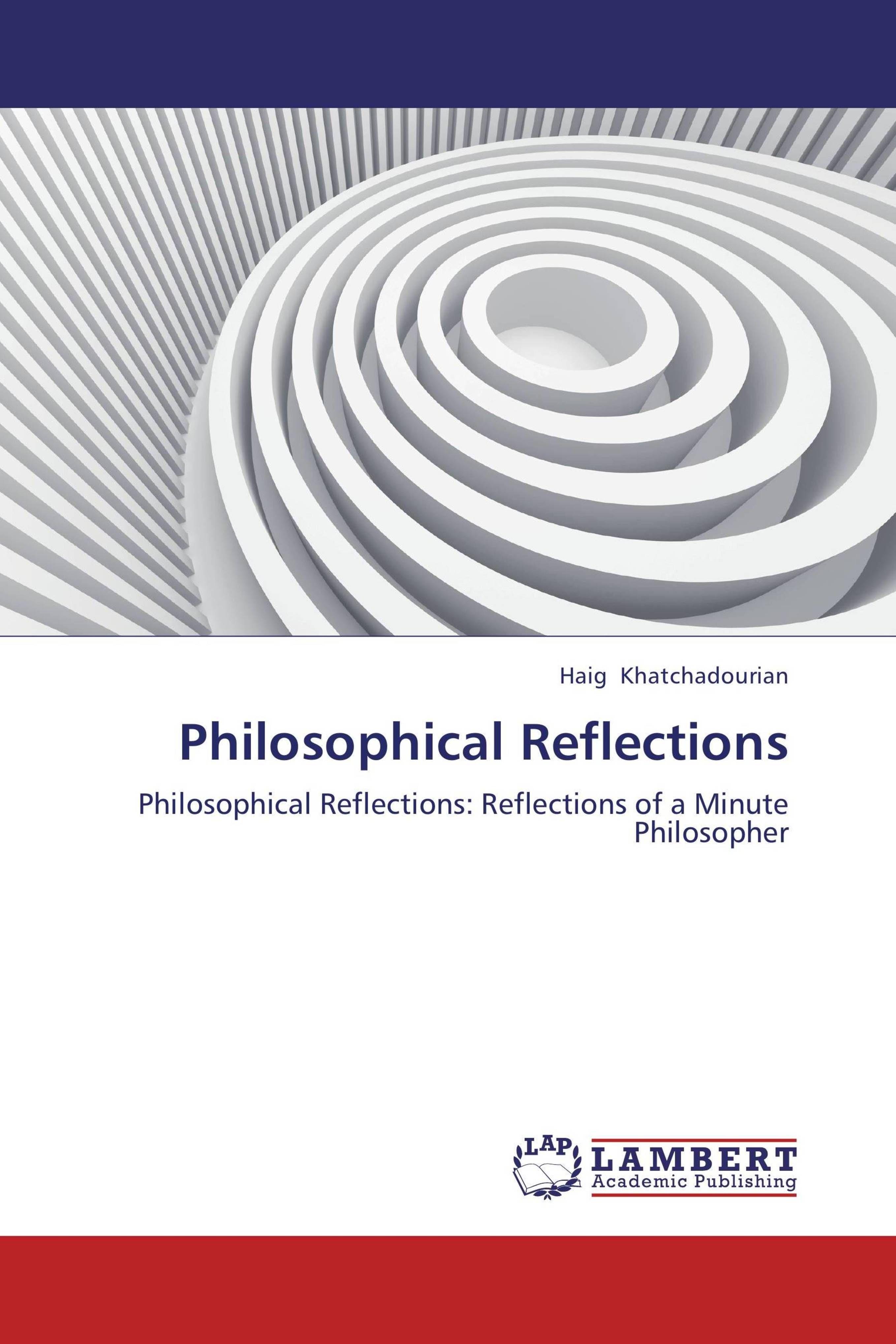 Vorderes Coverbild Philosophical Reflections