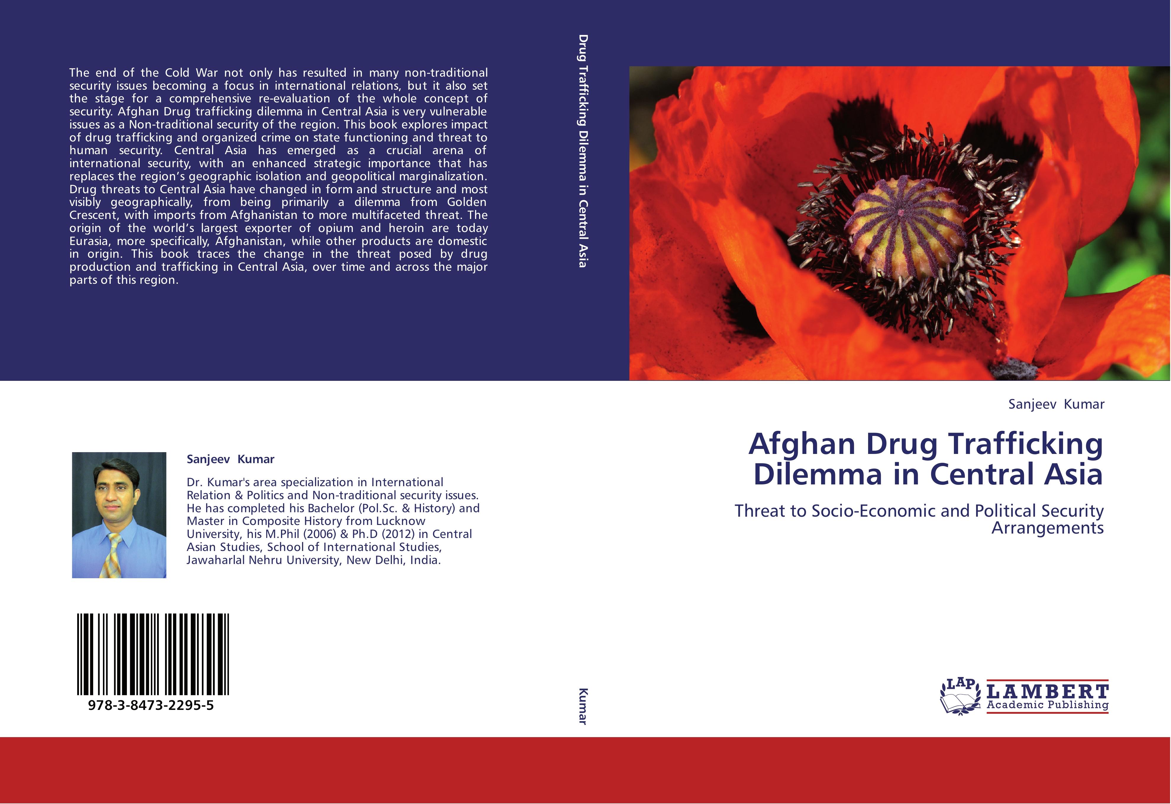 Vorderes Coverbild Afghan Drug Trafficking Dilemma in Central Asia