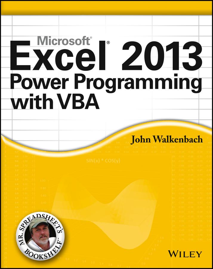 Vorderes Coverbild Microsoft Excel 2013 Power Programming with VBA