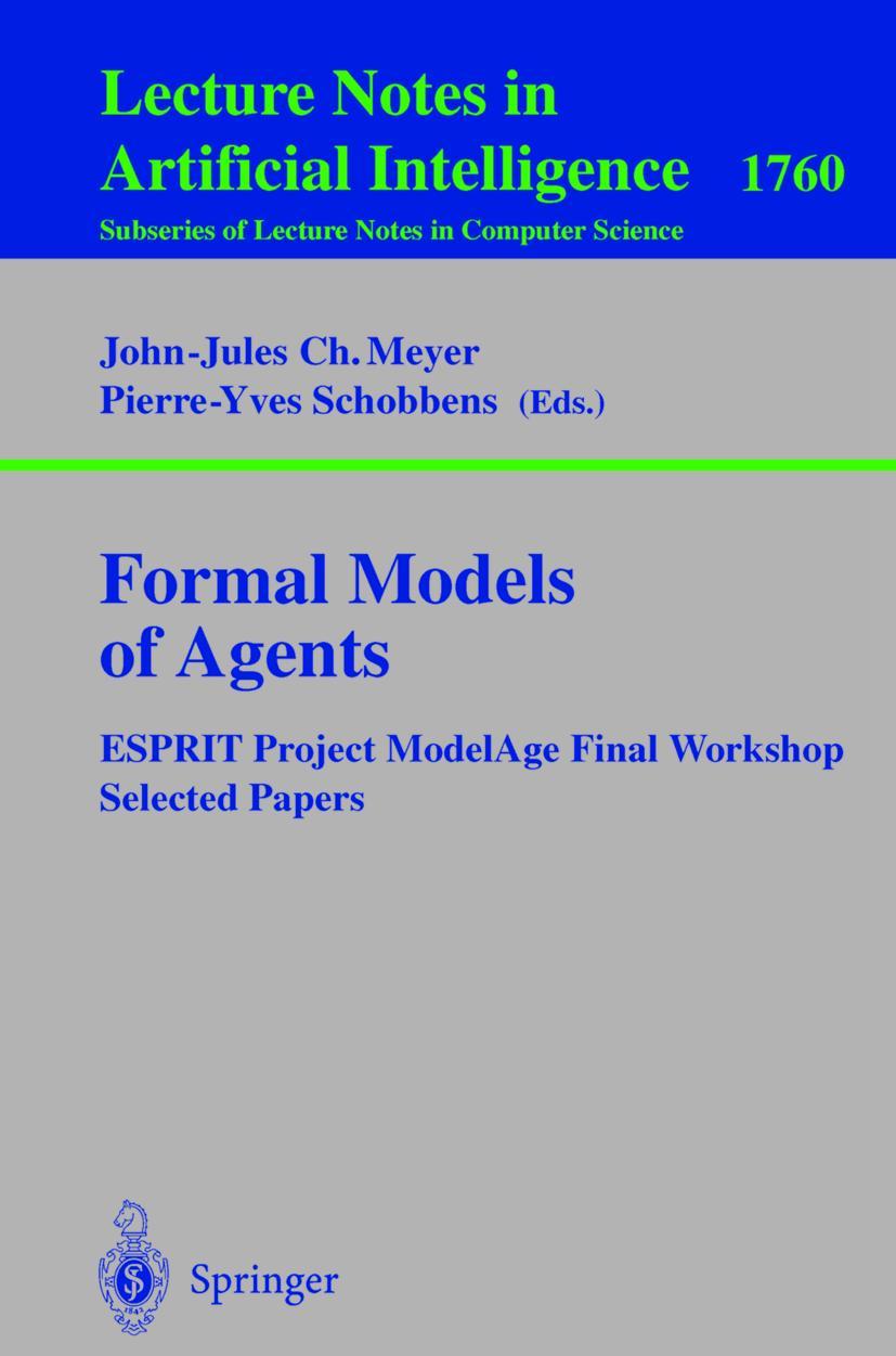 Vorderes Coverbild Formal Models of Agents