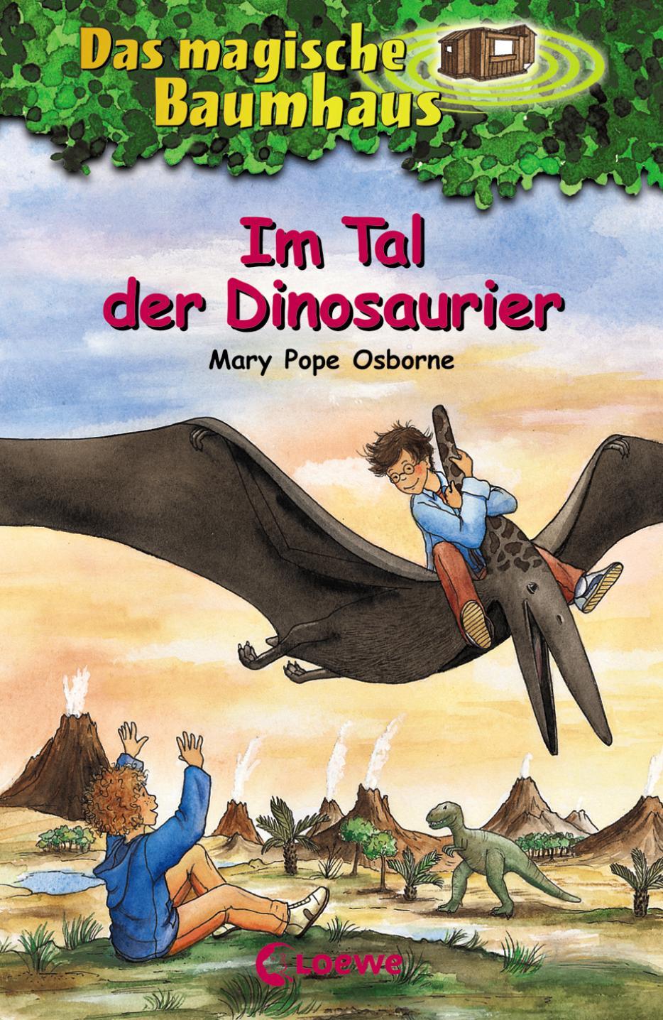 Vorderes Coverbild Das magische Baumhaus 01. Im Tal der Dinosaurier