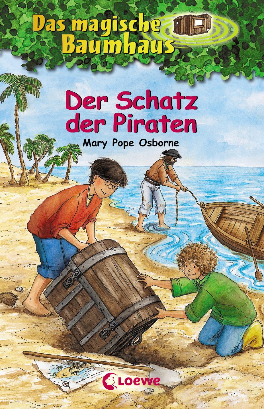 Vorderes Coverbild Das magische Baumhaus 04. Der Schatz der Piraten
