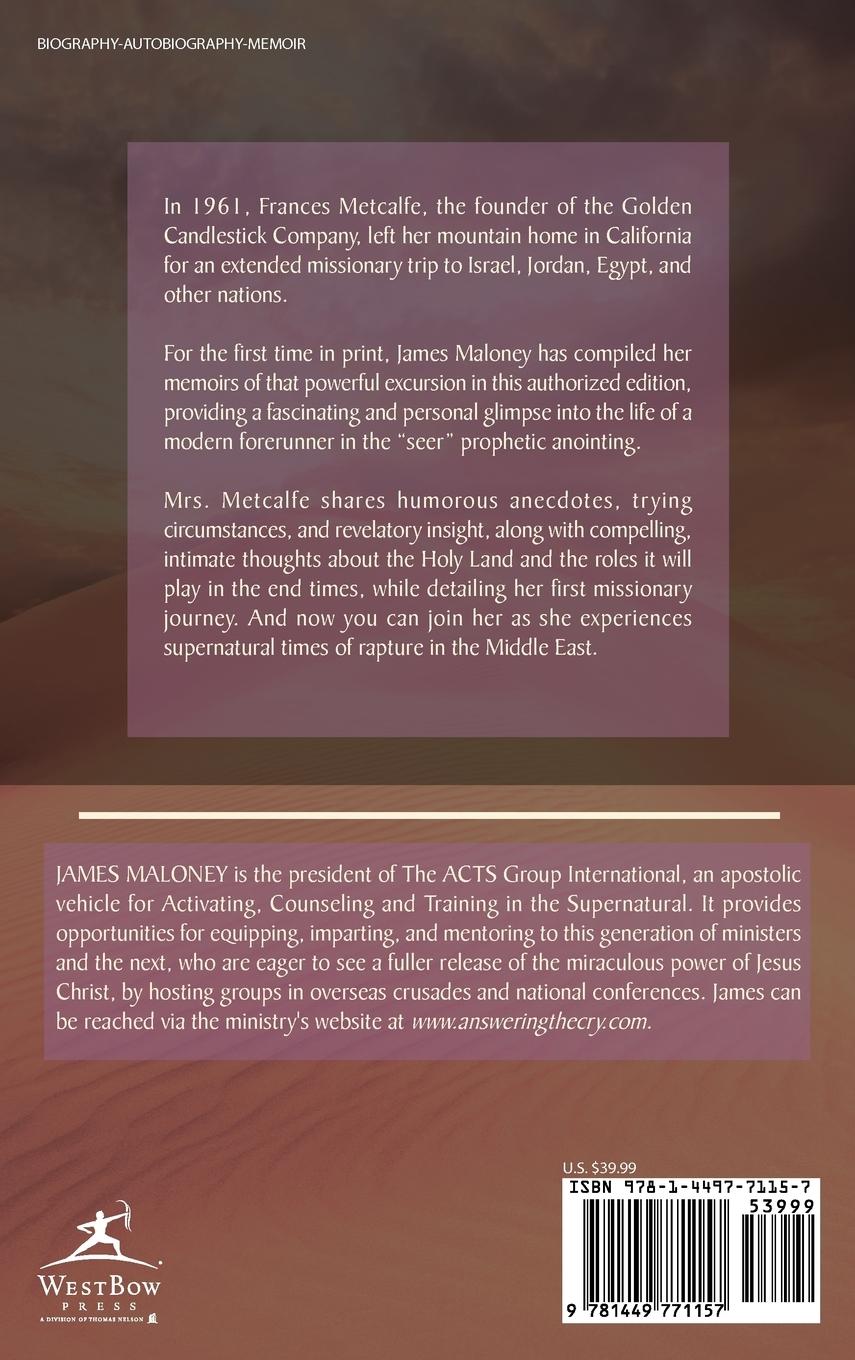 Rückseitencover Rapture in the Middle East