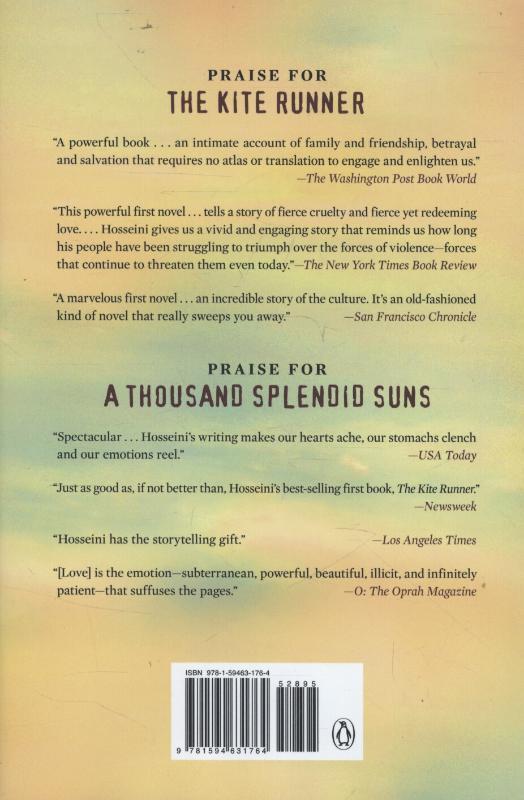 Rückseitencover And the Mountains Echoed