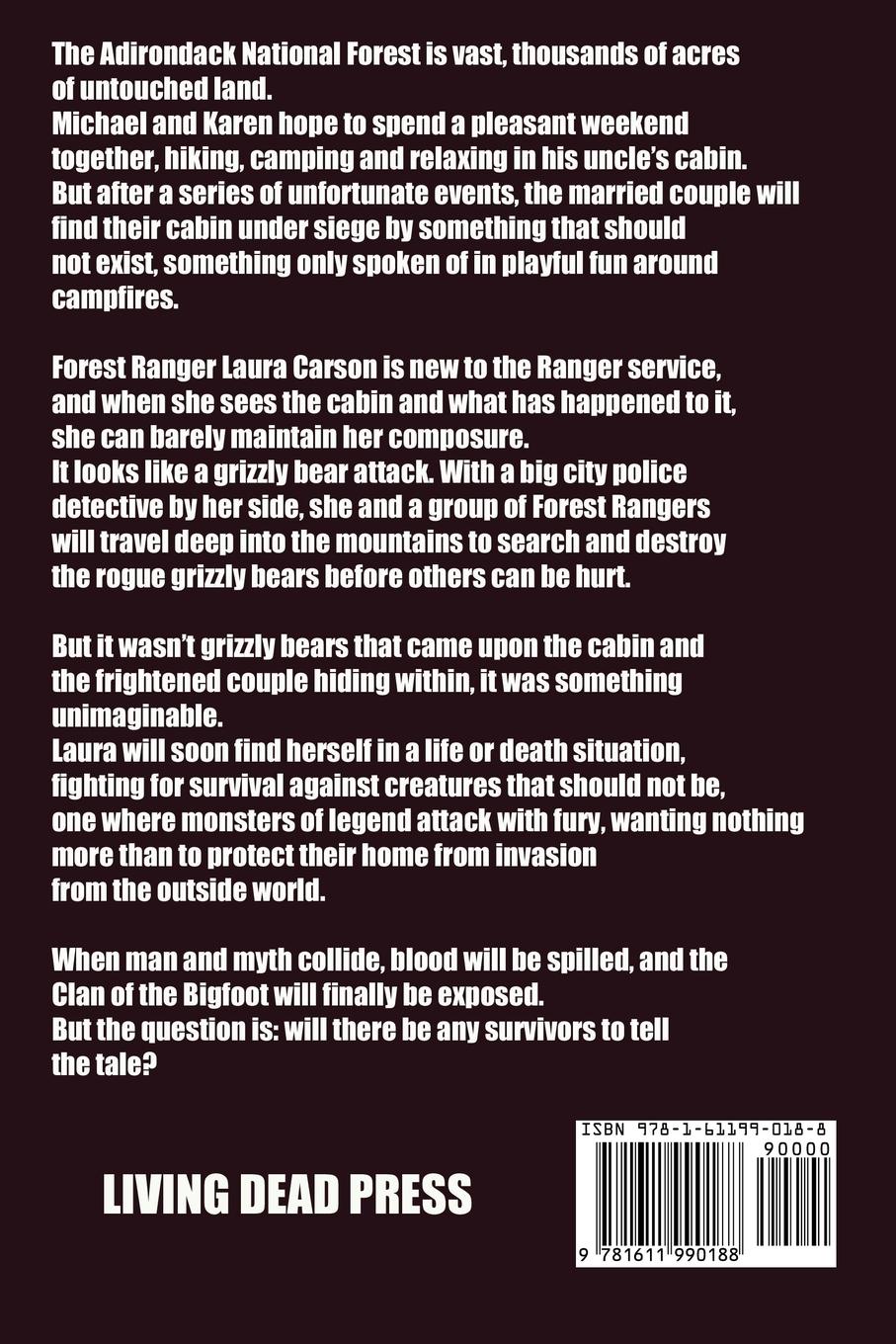 Rückseitencover Clan of the Bigfoot