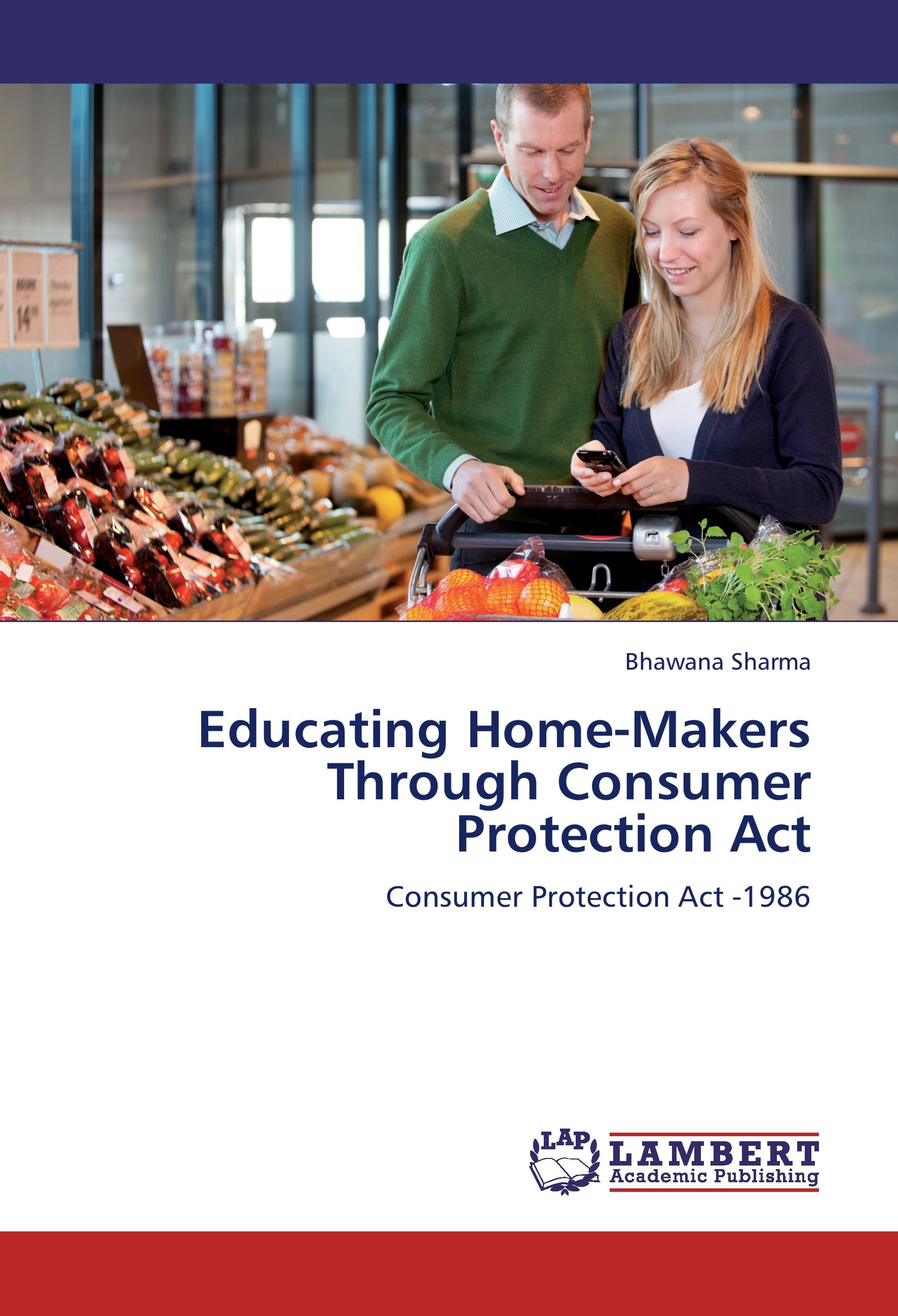 Vorderes Coverbild Educating Home-Makers Through Consumer Protection Act
