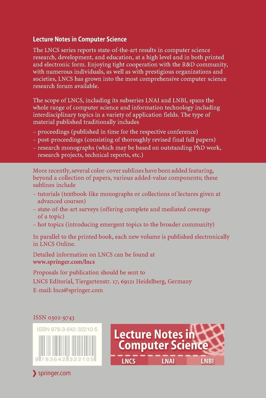 Rückseitencover Logic-Based Program Synthesis and Transformation