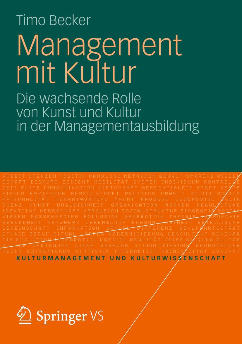 Vorderes Coverbild Management mit Kultur