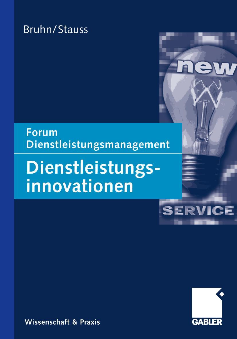 Vorderes Coverbild Dienstleistungsinnovationen