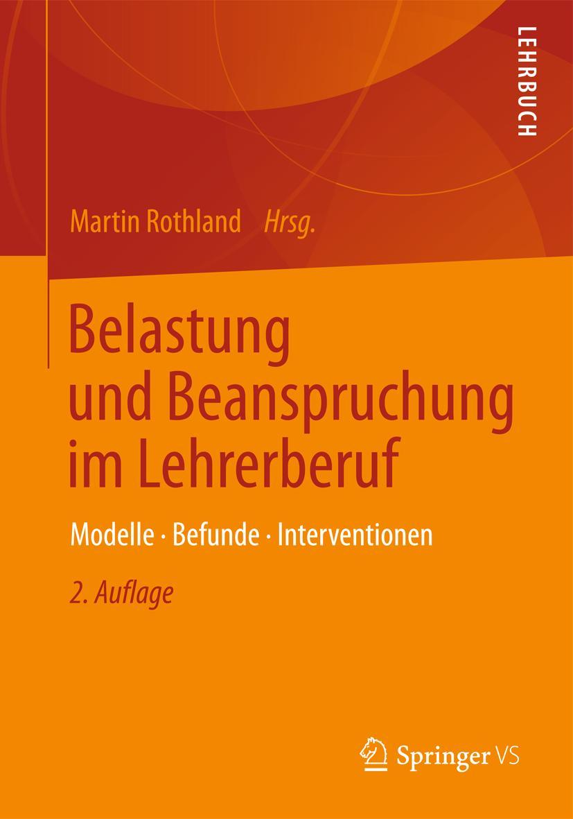 Vorderes Coverbild Belastung und Beanspruchung im Lehrerberuf