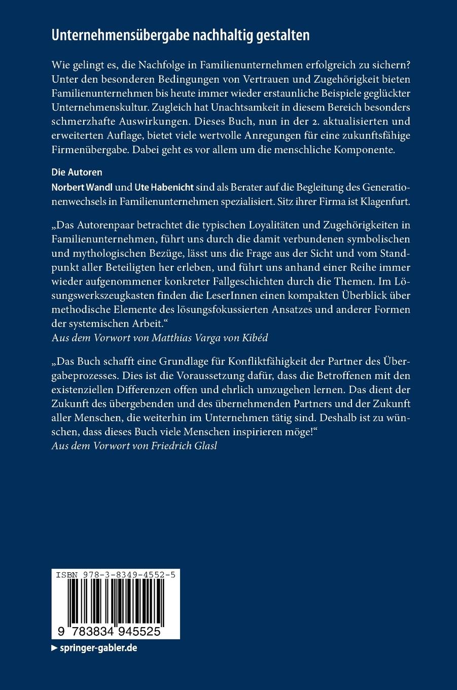 Rückseitencover Unternehmensübergabe nachhaltig gestalten