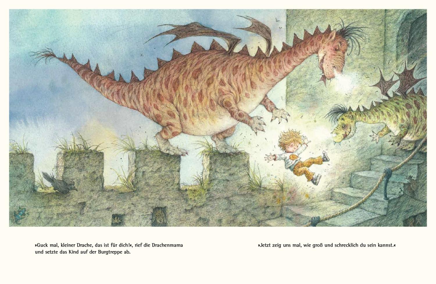 Beispielinhalt (Bild) Kleiner, schrecklicher Drache