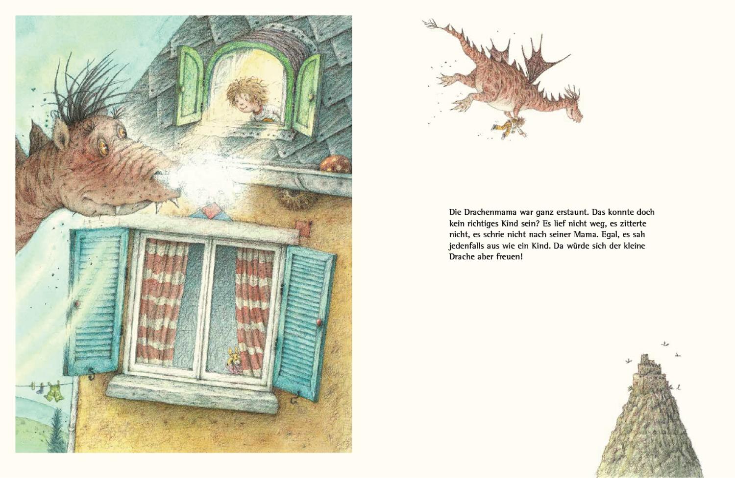 Beispielinhalt (Bild) Kleiner, schrecklicher Drache