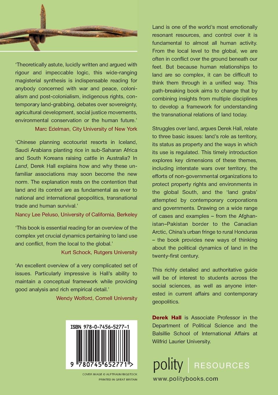 Rückseitencover Land