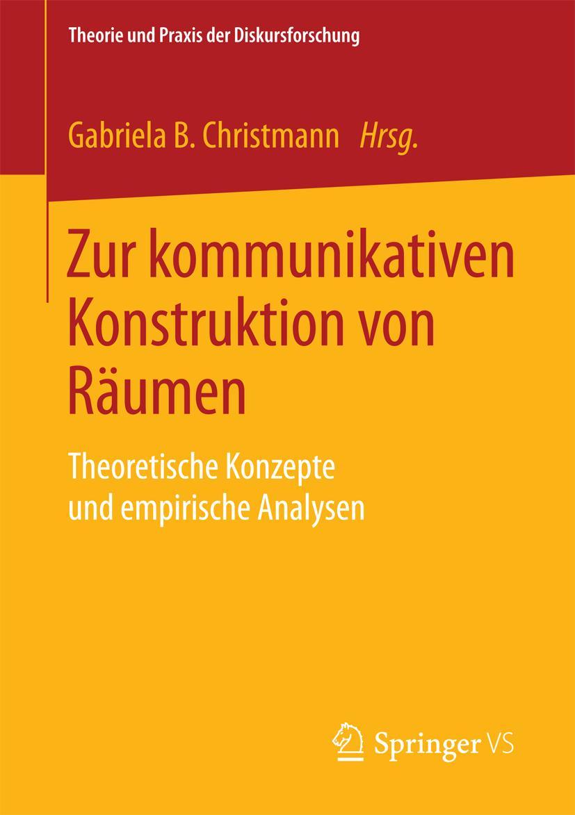 Vorderes Coverbild Zur kommunikativen Konstruktion von Räumen