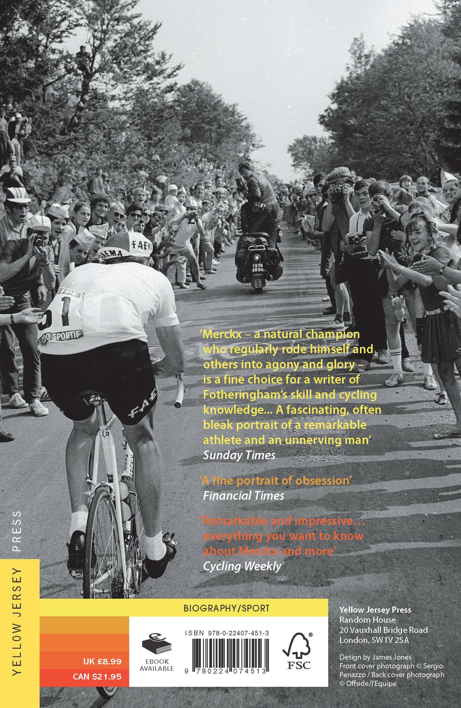 Rückseitencover Merckx: Half Man, Half Bike